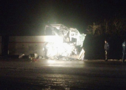 Пассажирский автобус из Волгоградской области влетел под КамАЗ по пути в Москву