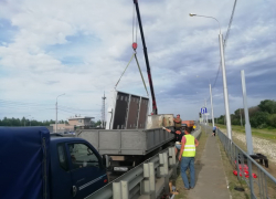 На посту весогабаритного контроля перед ГЭС автомобили взвесят автоматически