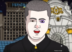 Аниматор Snowman поздравил жителей Украины от лица пьяного Порошенко