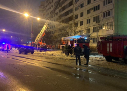 Видео пожара в Волжском: подробности о пострадавших