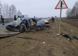 В страшной аварии погибли трое волгоградцев: под Тамбовом фура столкнулась с «Приорой»