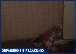 Война за общежитие продолжается: активистка из Волжского сняла на видео разруху