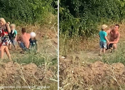 Пьяный мужчина избивал маленького мальчика в парке Волгограда