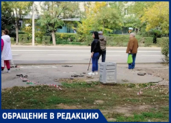 В Волжском больше полугода не могут установить остановку на Карбышева