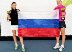 «Золотой дубль» 12-летней волжанки: Дарина Масаутова выиграла престижный теннисный турнир в Армении