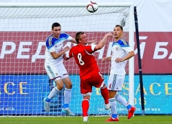 Волжанин дебютировал в сборной России в матче с белорусами