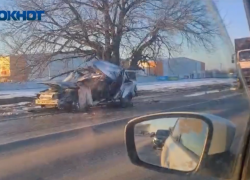 «От десятки ничего не осталось»: страшная авария на трассе в Волжский