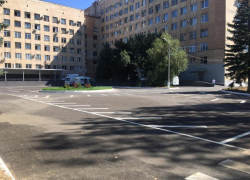 У больницы имени С.З.Фишера оборудовали вертолетную площадку