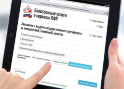 Волжане могут получить материнский сертификат в электронном виде