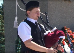 Волжане услышали волынку в память о солдатах