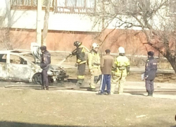 Подробности о взорванной машине в Волжском рассказали в экстренных службах