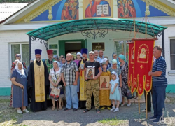 Храм Алексия Мечева на острове в Волжском отметил престольный праздник