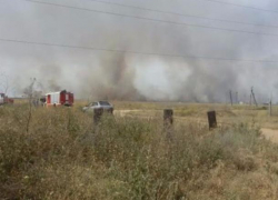 В районе ЗОСа из-за халатности волжан вспыхнул новый пожар