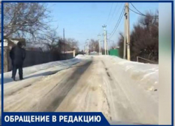 Волжане рискуют умереть под колесами из-за неочищенной дороги на Зеленом