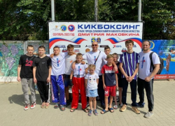 Волжане привезли медали с первенства города Дубовка по кикбоксингу