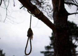 На берегу Ахтубы хуторянин повесился на дереве у обрыва