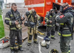 Тревога на химзаводе: волжские пожарные отработали ликвидацию условного ЧП