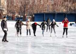 Волжане смогут покататься на льду на Центральном стадионе