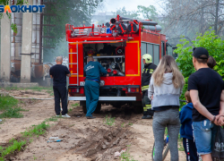 Неосторожное обращение с огнем привело к пожару в хуторе под Волжским