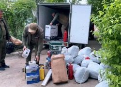 Военнослужащие поблагодарили волжан за предоставленную гуманитарную помощь