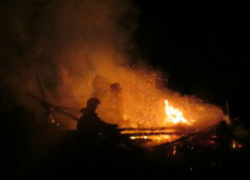 В Волгограде непотушенный костер стал причиной пожара