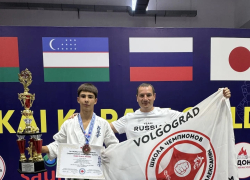 Волжанин Семён Галушкин завоевал бронзу на Чемпионате мира по каратэ в Казахстане