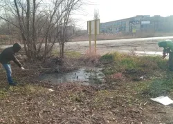 Волжская колония заплатила за канализационную протечку