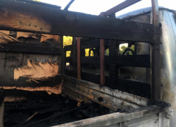 «Никто не пострадал»: подробности возгорания ГАЗели с дынями и арбузами