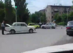 Появилось эксклюзивное видео массовой аварии на проспекте Ленина