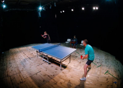 На сцене Волжского драмтеатра пройдет турнир по настольному теннису