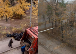 Сквер имени Сапожниковых в Волжском готов к зиме 
