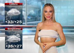 Катя Каминская прощается с волжанами жарким прогнозом на август