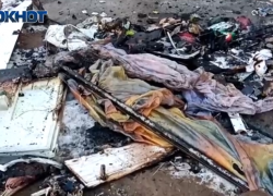 Квартира и «Волга» сгорели подчистую утром понедельника в Волжском
