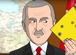 Очередной "мишенью" камышинского мультипликатора стал президент Турции Эрдоган