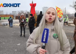 Метали топоры и водили хороводы вокруг металлического конуса: в Волжском прошла «Ультра елка»