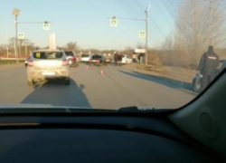Под Волжским произошло ДТП