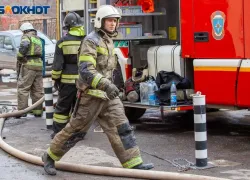 Пожар на рассвете в СНТ «Строитель» города Волжского