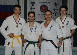 Волжские каратисты завоевали четыре медали кубка федерации «Сейвакай»