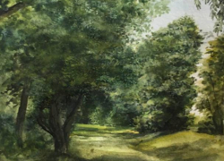 Школьница из Ленинска разукрасила Волго-Ахтубинскую пойму