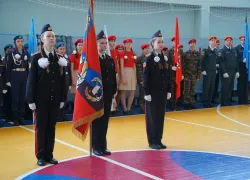 В Волжском прошёл региональный смотр‑конкурс знамённых групп