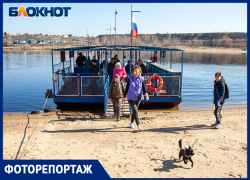 Паром «Дачник-1» начал работу в Волжском: фоторепортаж