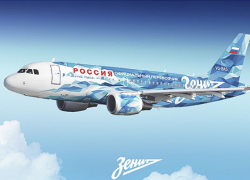 По эскизам волгоградца раскрасят самолет ФК «Зенит»