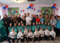 В Волжском открыли первую казачью группу в детском саду