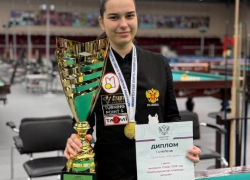 Волжанка Екатерина Брытченко — чемпионка России по бильярдному спорту в «Комбинированной пирамиде»