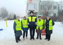 ГАИ Волжского и «серебряные» волонтеры объединились для безопасности пешеходов