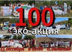 100 шагов к чистоте: «Чистый Волжский» зовет на юбилейную, сотую эко-акцию на остров Зеленый