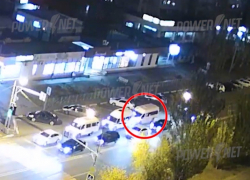 Две «маршрутки» столкнулись перед пешеходным переходом