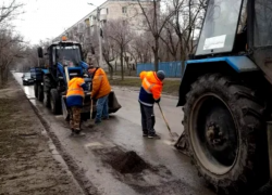 Волжский приводят в порядок после зимы