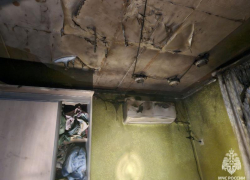 Маленький мальчик пострадал при пожаре в квартире Волжского 