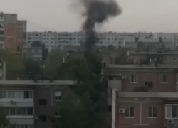 Пожар в Волжском: опять горят мусорки